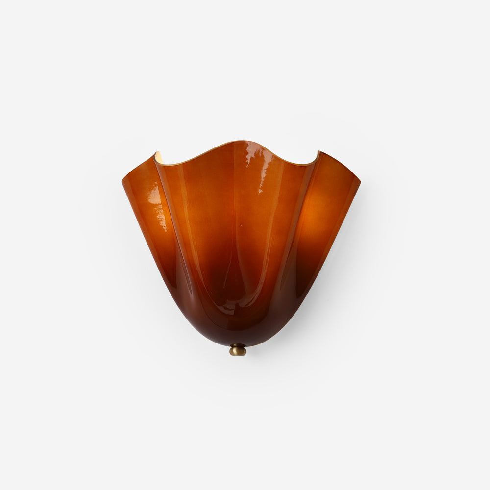 Bellina Modern Minimalist Glass Wall Lamp – Elegant Ambient Lighting for Bedroom & Hallway