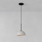 Load image into Gallery viewer, Parvion Metal Dome Pendant Light – Minimalist Modern Kitchen Fixture
