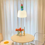 Bild in Gallery-Viewer laden, Colorful Beaded Glass Plug-In Pendant
