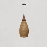 Load image into Gallery viewer, Harp Braided Rattan Pendant Lamp
