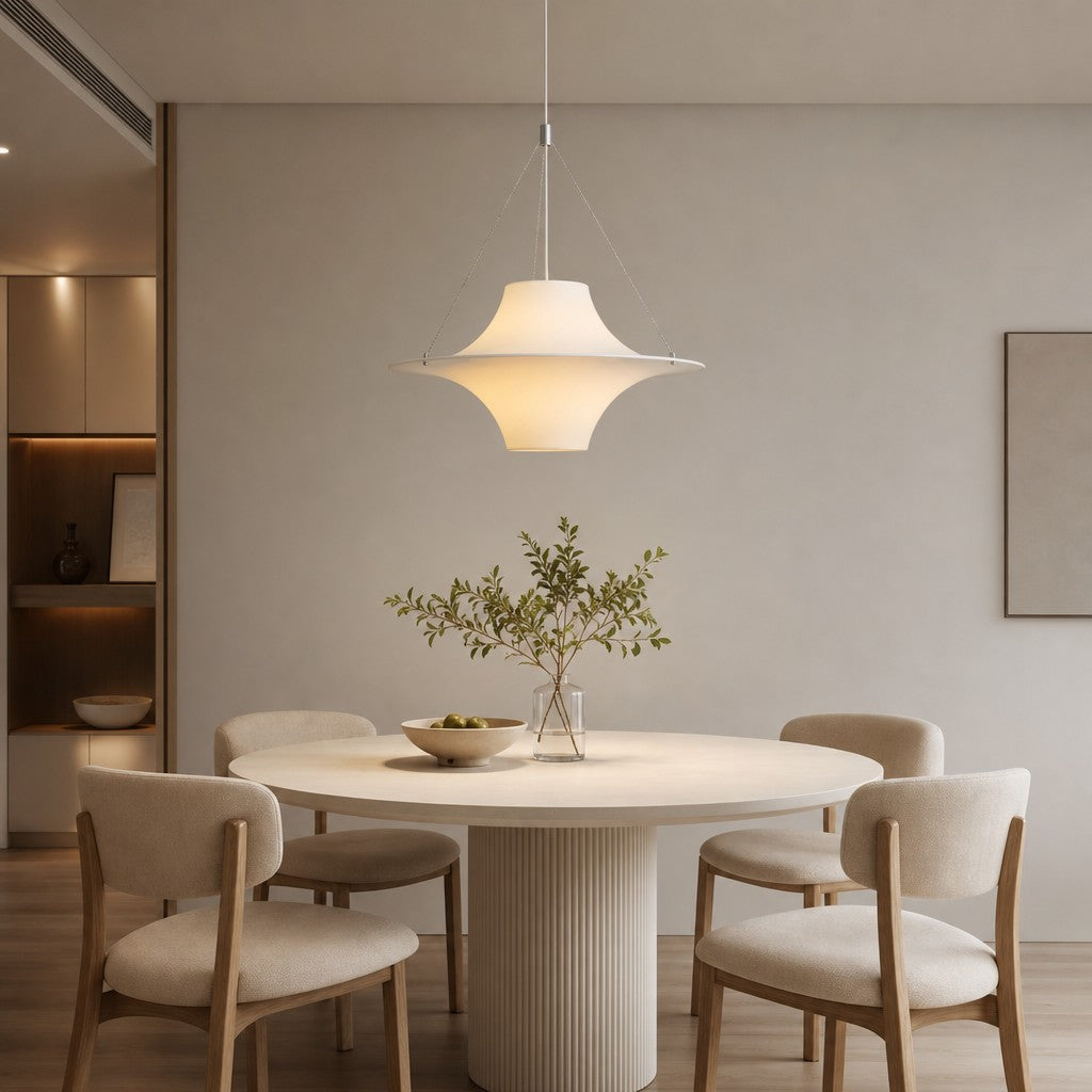 Saebery UFO-Shaped Pendant Lamp – Elegant Design Ideal for Kitchen or Workspace