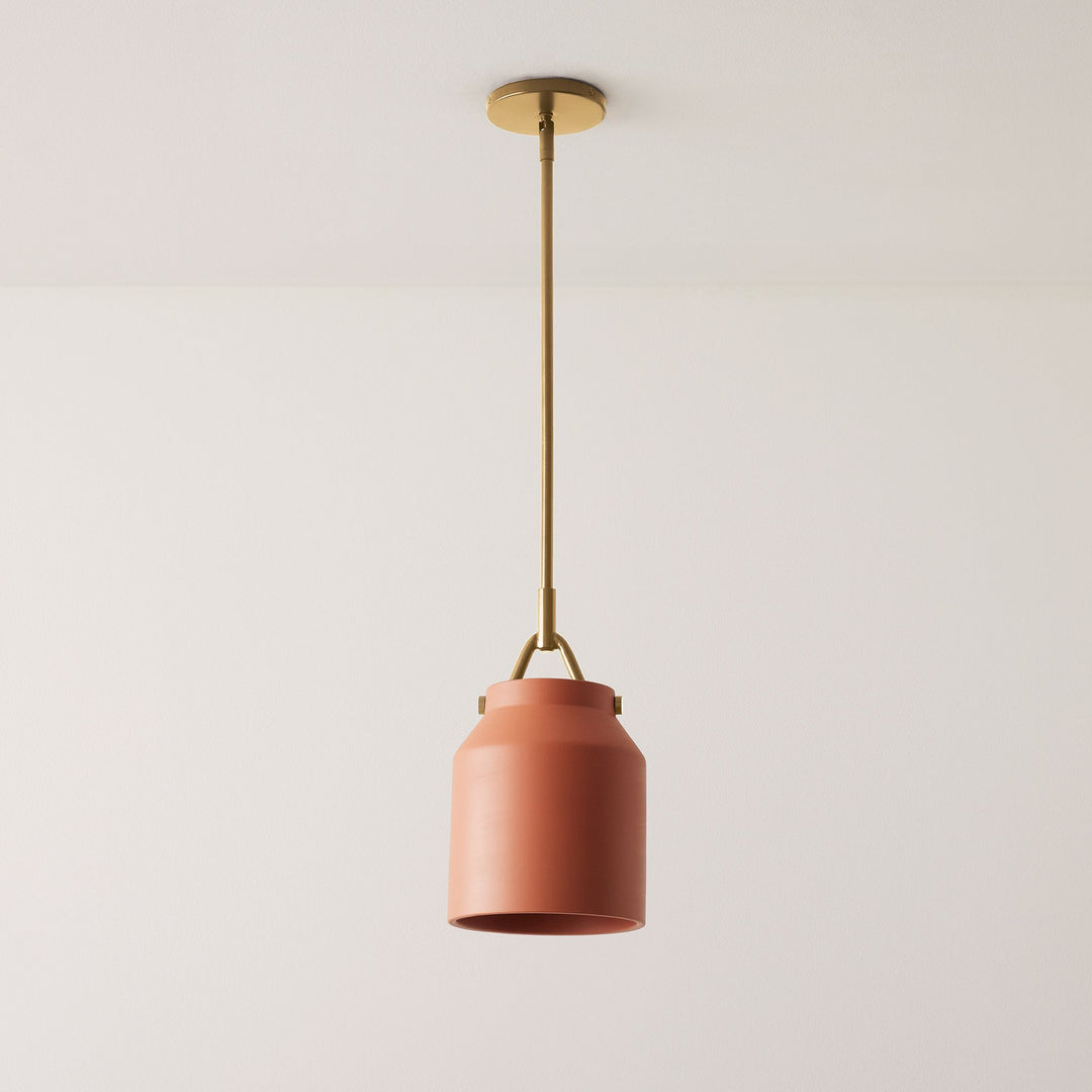 Lampe suspendue en métal Morandi Hanton Nordic Metal — Luminaire minimaliste nordique 