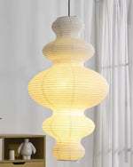 Load image into Gallery viewer, Stacked Mulberry Paper Swag Pendant