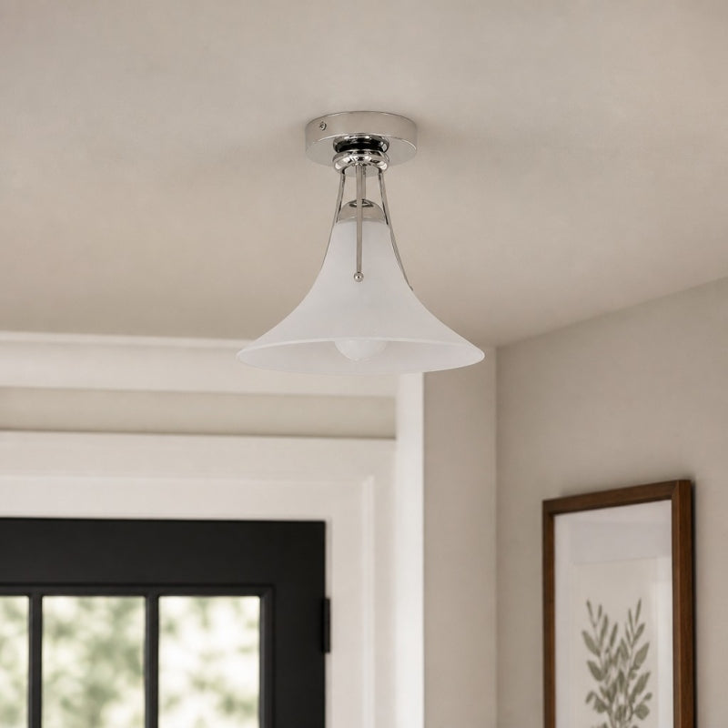 Kallera Magnolia Inspired Ceiling Lamp – Contemporary Light for Dining Room and Hallways