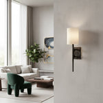 Load image into Gallery viewer, Mavora Minimalist Hammered Metal Linear Wall Light – Contemporary Accent Lighting Fixture
