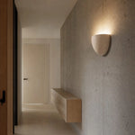 Charger l'image dans la visionneuse de galerie, Off white wall sconce scene and detail image