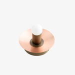 Charger l&#39;image dans la visionneuse de galerie, Radiro Globe Brass and Black Wall Light - Minimalist Scandinavian Sconce
