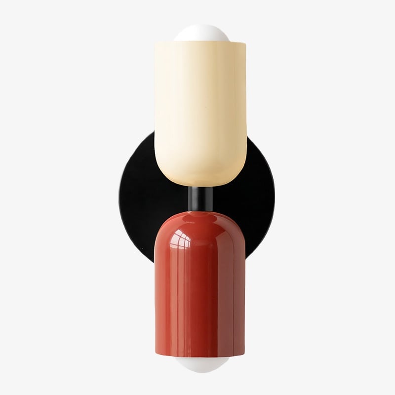 Aplique de Pared Nórdico Minimalista Symra - Lámpara de Pared Moderna de Doble Dirección para Espacios Interiores N47