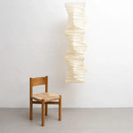 Charger l'image dans la visionneuse de galerie, Textured Washi Paper Swag Pendant Light