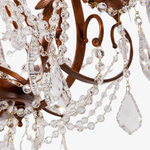 Load image into Gallery viewer, Cascading Crystal Basket Grand Chandelier