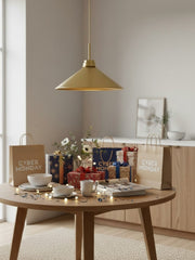 Aurenza Modern Farmhouse Kegelförmige Pendelleuchte – Dimmbares Küchen- und Eingangsbeleuchtung