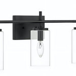 Cargar imagen en el visor de la Galería, Lámpara de pared Trivella de 3 luces - Lámpara de pared contemporánea de perfil lineal y minimalista para pasillo