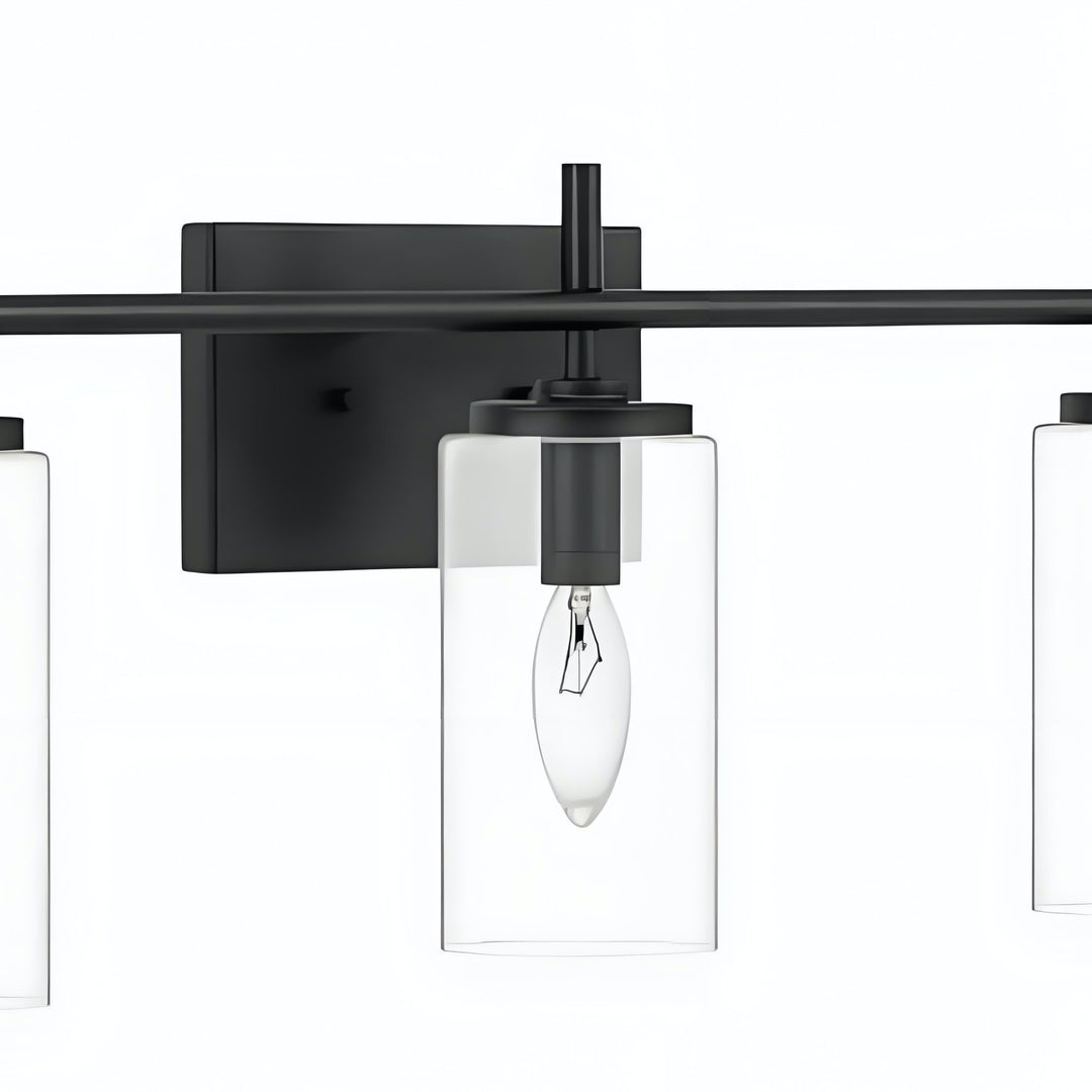 Lámpara de pared Trivella de 3 luces - Lámpara de pared contemporánea de perfil lineal y minimalista para pasillo
