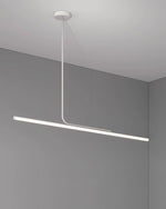 Charger l&#39;image dans la visionneuse de galerie, Lustre de salle à manger décoratif contemporain avec interrupteur à bouton-poussoir et peinture blanche

