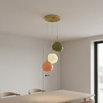 Charger l&#39;image dans la visionneuse de galerie, Suspension en verre opale Coloria – Design moderne et élégant pour salon, chambre et couloir
