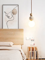 Load image into Gallery viewer, Modern Travertine Stone Globe Pendant Lamp M08
