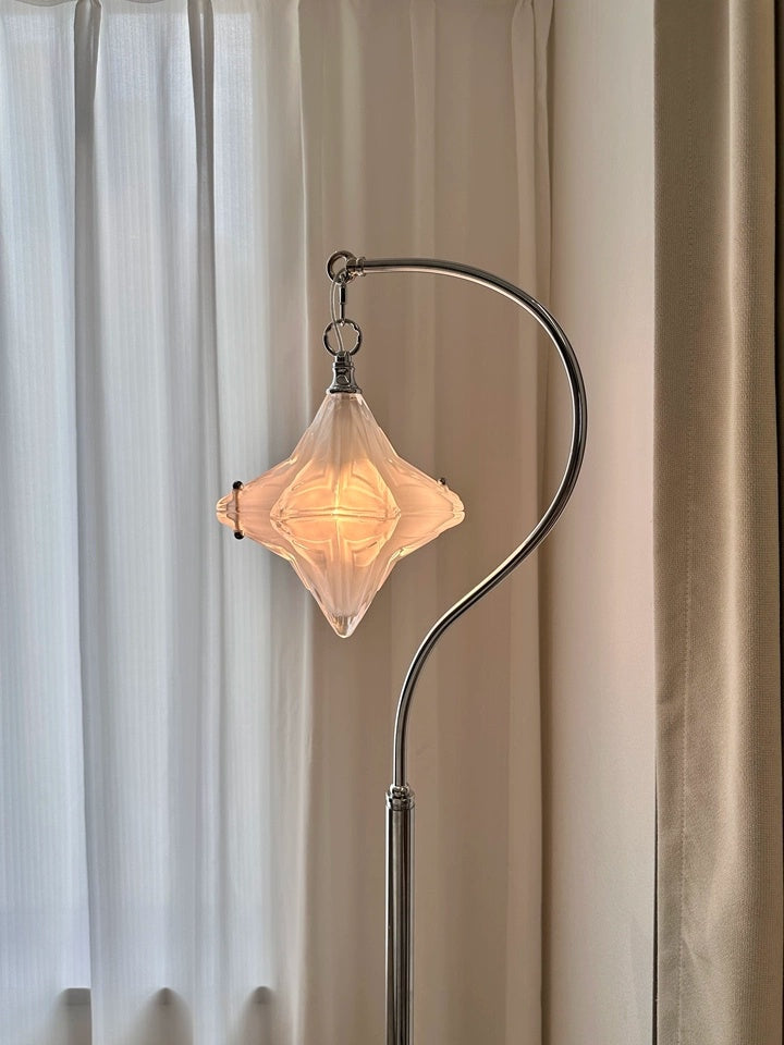 Lámpara de pie Art Déco Star: Lámpara de pie moderna para espacios de estar – Astris Orion 