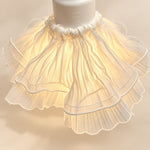 Load image into Gallery viewer, Vintage Lace Lamp Shade Covers with Bows, Pearls &amp; Floral Details