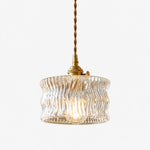 Cargar imagen en el visor de la Galería, Clear Willow glass pendant light