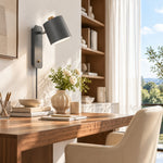 Cargar imagen en el visor de la Galería, Flexible Rotatable Cylinder Plug-in Wall Lamp