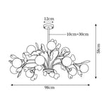 Cargar imagen en el visor de la Galería, Lámpara de araña Vico Gingko

