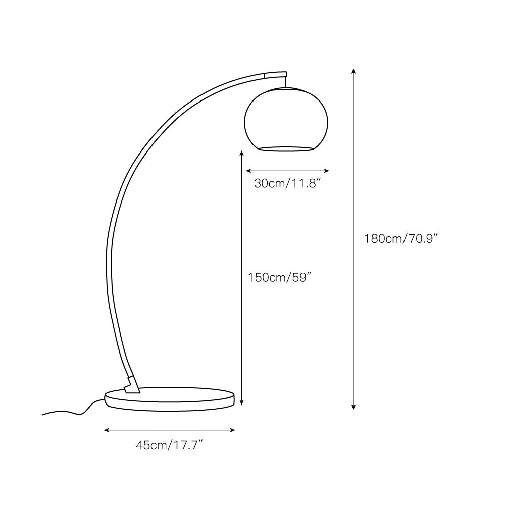 Lampadaire Joni Arc