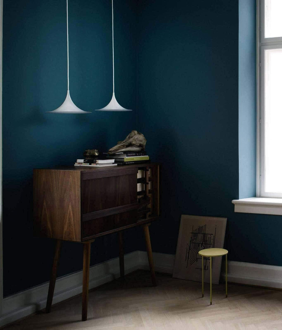 Arch-Shaped Aluminum Plug-In Pendant Light