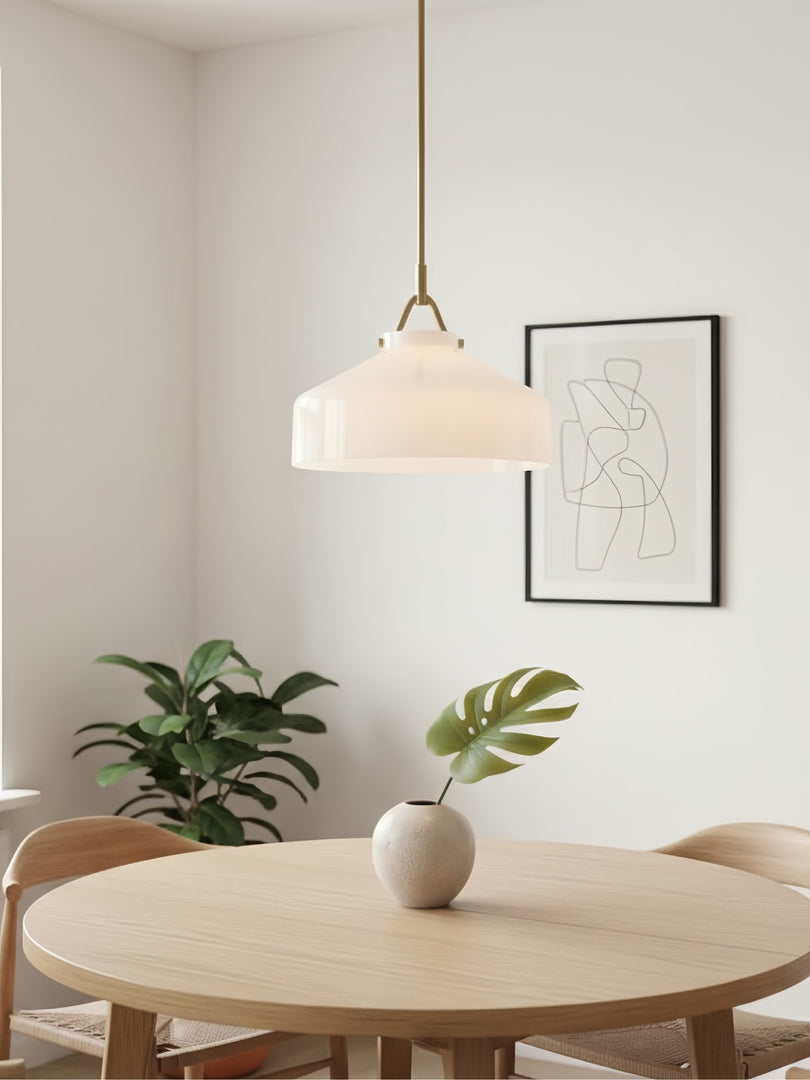 Suspension en métal Morandi de style nordique Hanton — Luminaire minimaliste nordique 