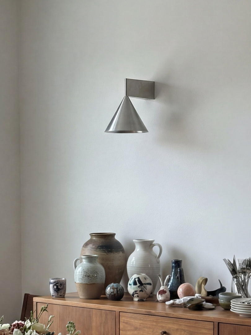 Metorq Geometrische Metall-Wandleuchte - Modernes Design für Schlafzimmer-Nachttischlampe