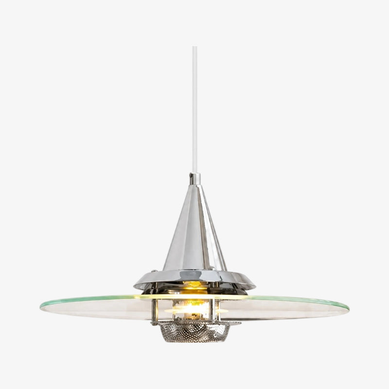 Moxellan Vintage Pendant Light – Modern UFO Pendant Lamp for Dining Room, Studio and Bar