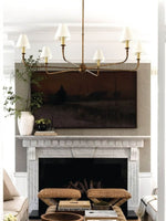 Load image into Gallery viewer, Sleek Chandelier Featuring Layered Linear Silhouette
