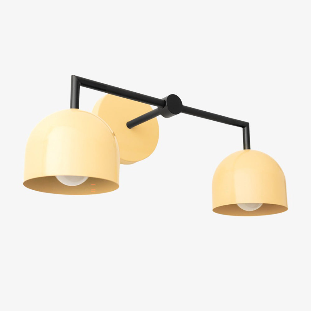 Metio Dome Farmhouse Vanity Wall Light - Modern Domed Sconce