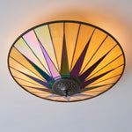 Load image into Gallery viewer, TF Colored Star Ceiling Light - Vintage Glass for Dining Rooms and Living Rooms