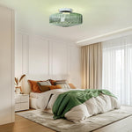 Charger l&#39;image dans la visionneuse de galerie, Plafonnier vintage Remy Water Ripple
