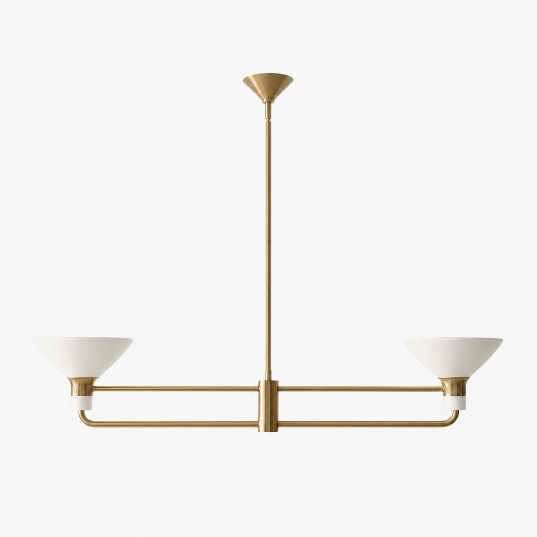 SKU: White / Brass / 2 Heads