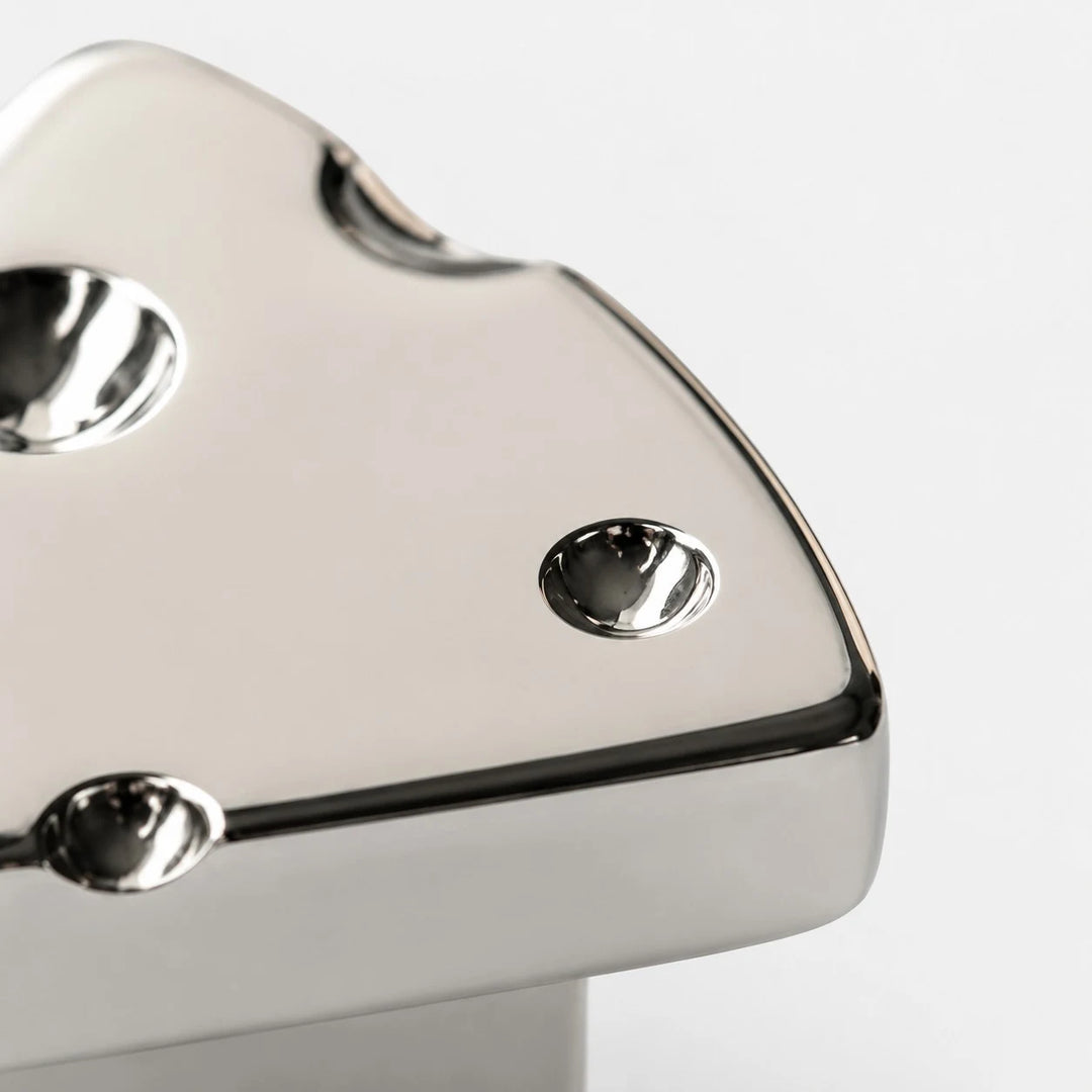 cheese-inspired copper cabinet knob