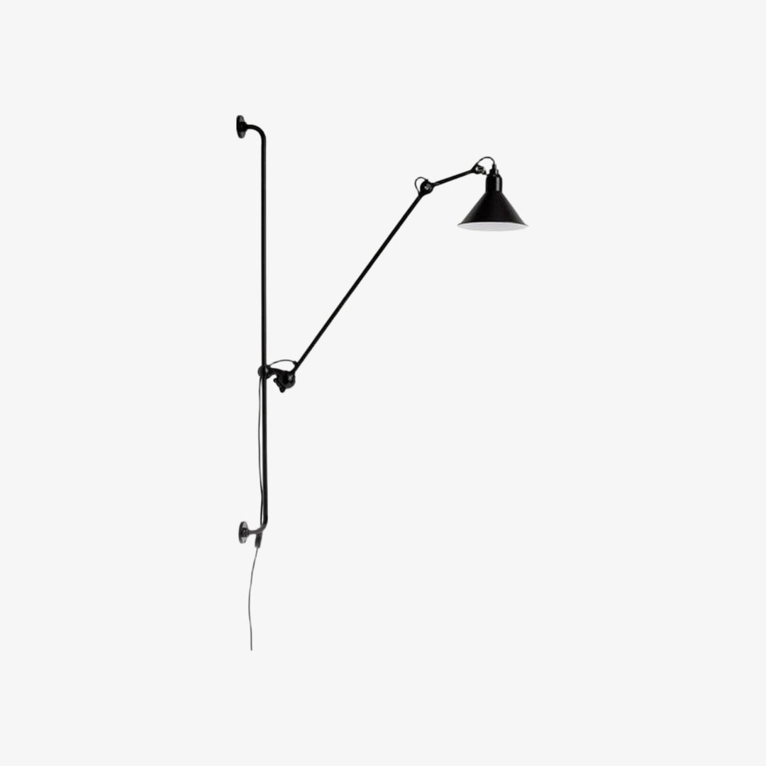 Applique murale articulée pliante Articula – Lampe murale fonctionnelle avec abat-jour pivotant pour la maison N19