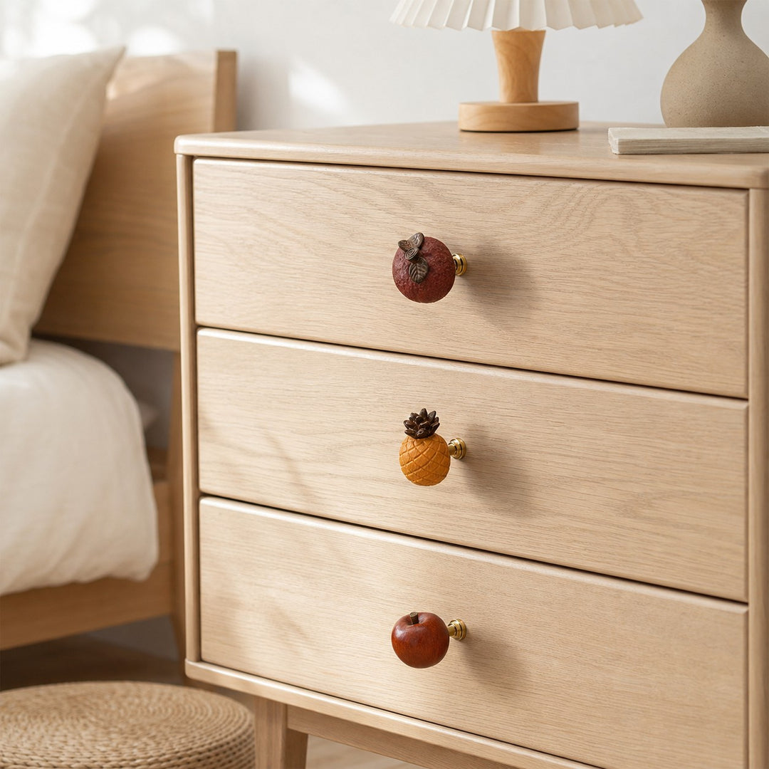 Handcrafted Wooden Fruit Cabinet Hardware