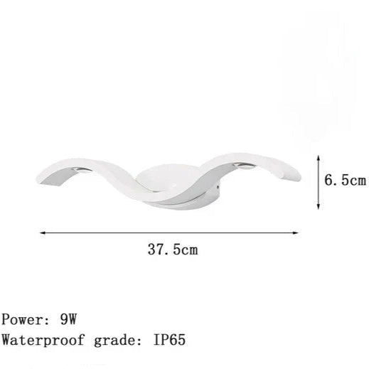 Illuminaire moderne IP65 wasserdichte Außenleuchte