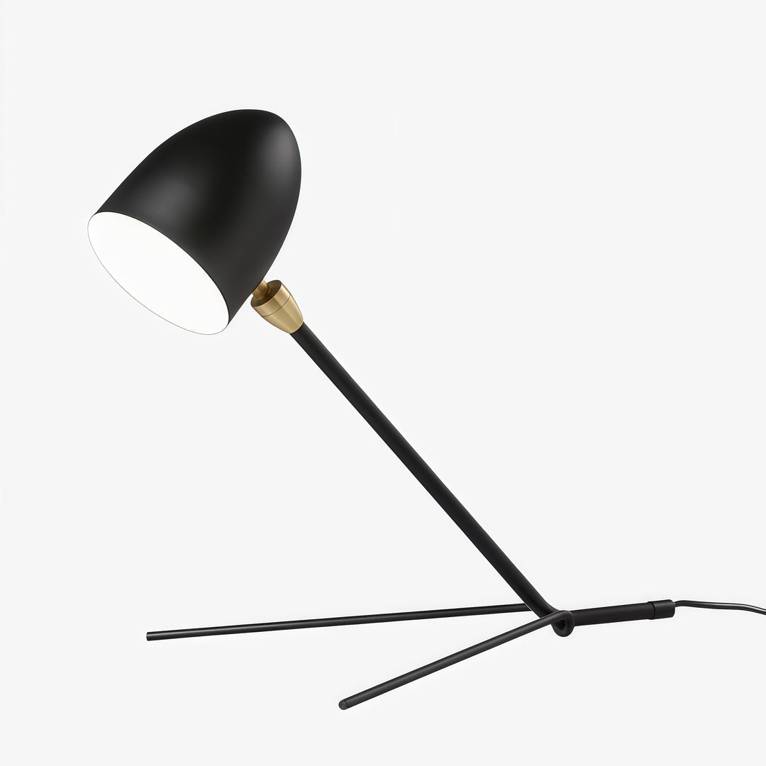 Solavo Moderne Dreibein-Tischlampe aus Metall für das Wohnzimmer