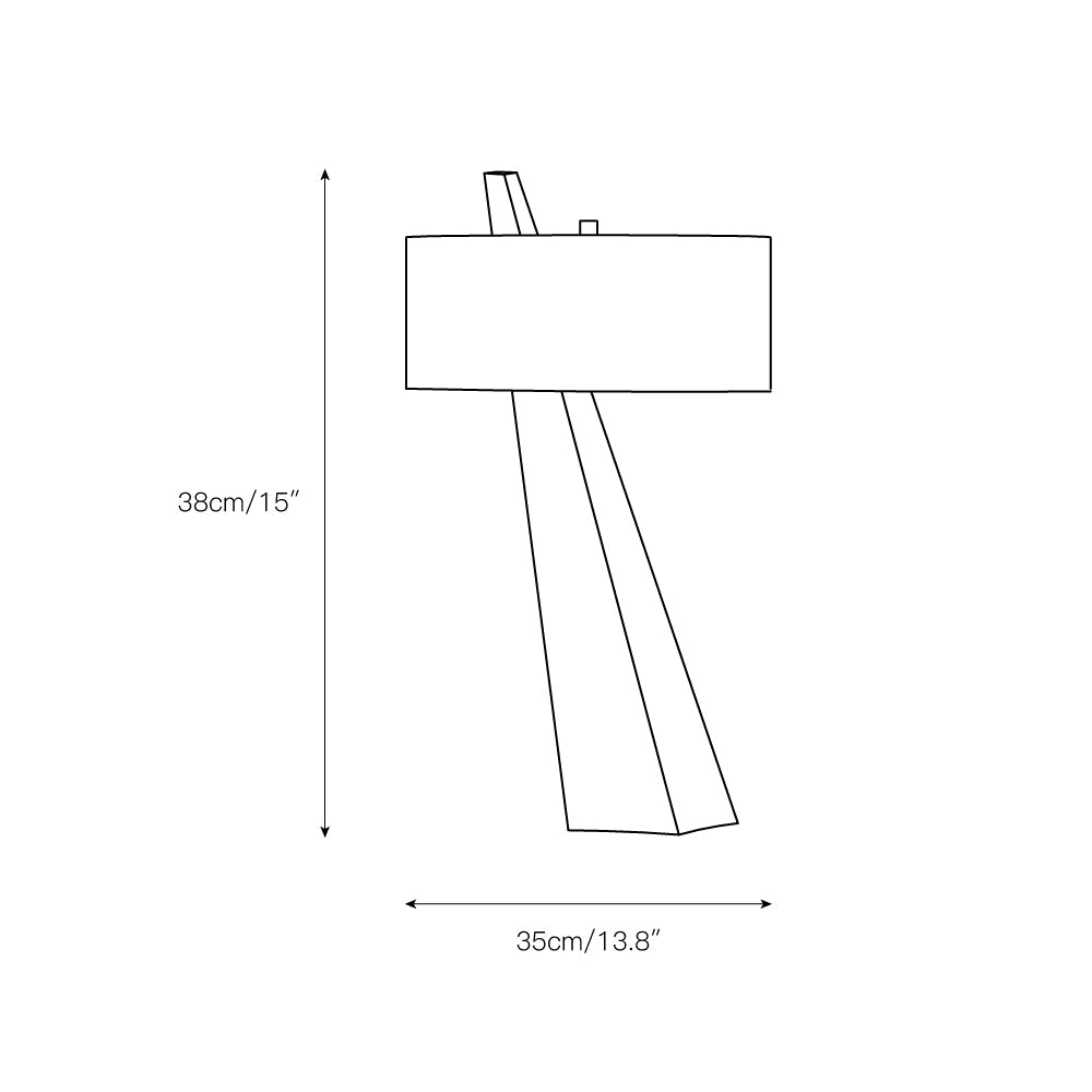 Lampe de table Jett Obélisque
