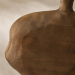 Load image into Gallery viewer, Hand-Carved Solid Wood Sculptural Vase