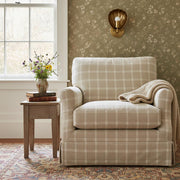 Ornato Luxe Scalloped Wall Sconce – Art Deco Design for Bathroom and Living Room