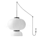 Load image into Gallery viewer, Rounded Layered Paper Plug-In Pendant