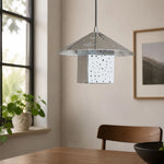 Load image into Gallery viewer, Bauhaus Hollow Silver Single Pendant Light