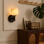 Cargar imagen en el visor de la Galería, Marble wall sconce in a study setting