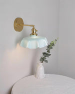 Load image into Gallery viewer, Skirted Ripple Wall Lamp