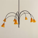 Load image into Gallery viewer, Flora Glass Chandelier
