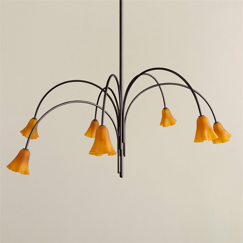Flora Glass Chandelier