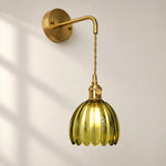 Cargar imagen en el visor de la Galería, Nordic Colorful Flower Glass Wall Lamp